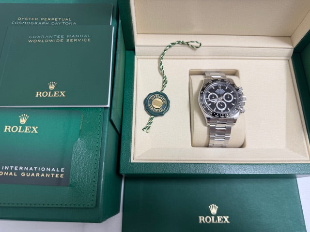 ロレックス 新品 コスモグラフデイトナ 126500LN 黒文字盤