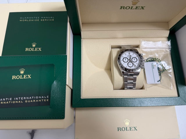 ロレックス 新品 コスモグラフデイトナ 126500LN 白文字盤