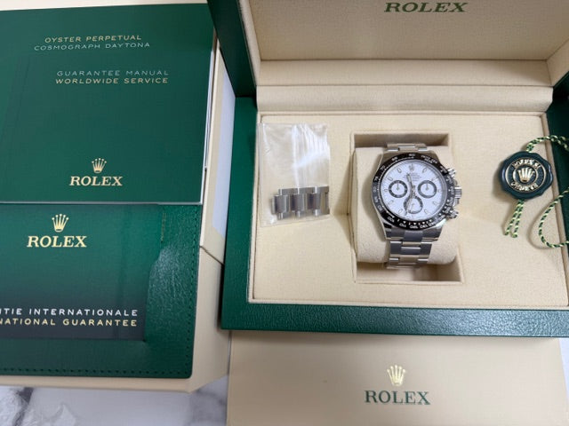 ロレックス 未使用品 コスモグラフデイトナ 116500LN 白文字盤