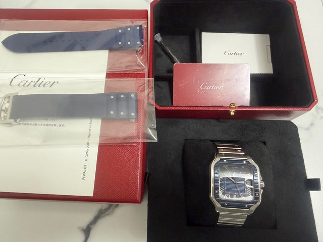 カルティエ 美品中古 サントス ドゥ カルティエ WSSA0048