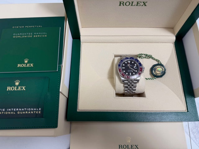 ロレックス 中古 GMTマスター2 126710BLRO ジュビリーブレス