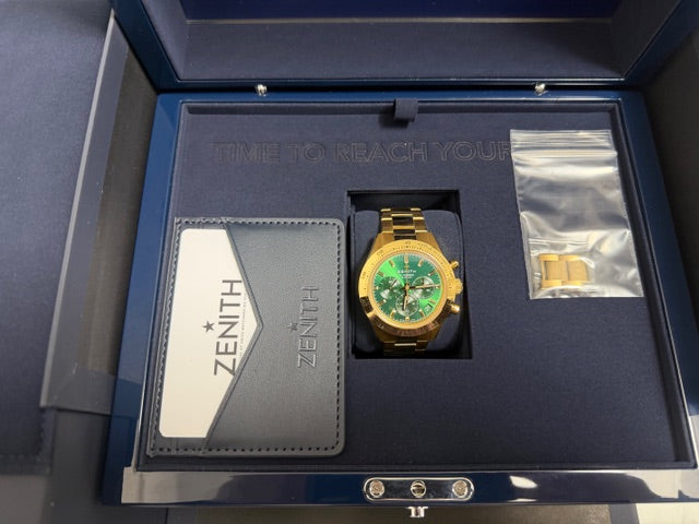 ゼニス 美品中古 クロノマスタースポーツ ヨシダスペシャル 30.3100.3600/56.M3100