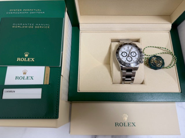 ロレックス 中古 コスモグラフデイトナ 116500LN 白文字盤