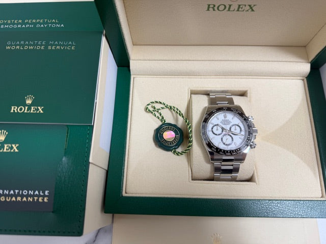 ロレックス 中古 コスモグラフデイトナ 126500LN 白文字盤