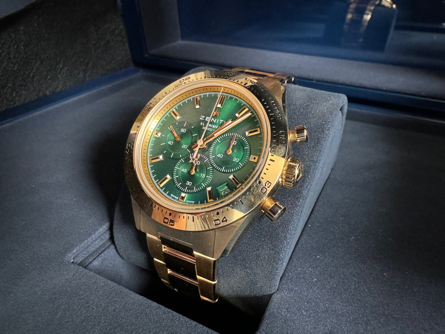 ゼニス 未使用品 クロノマスタースポーツ 30.3100.3600