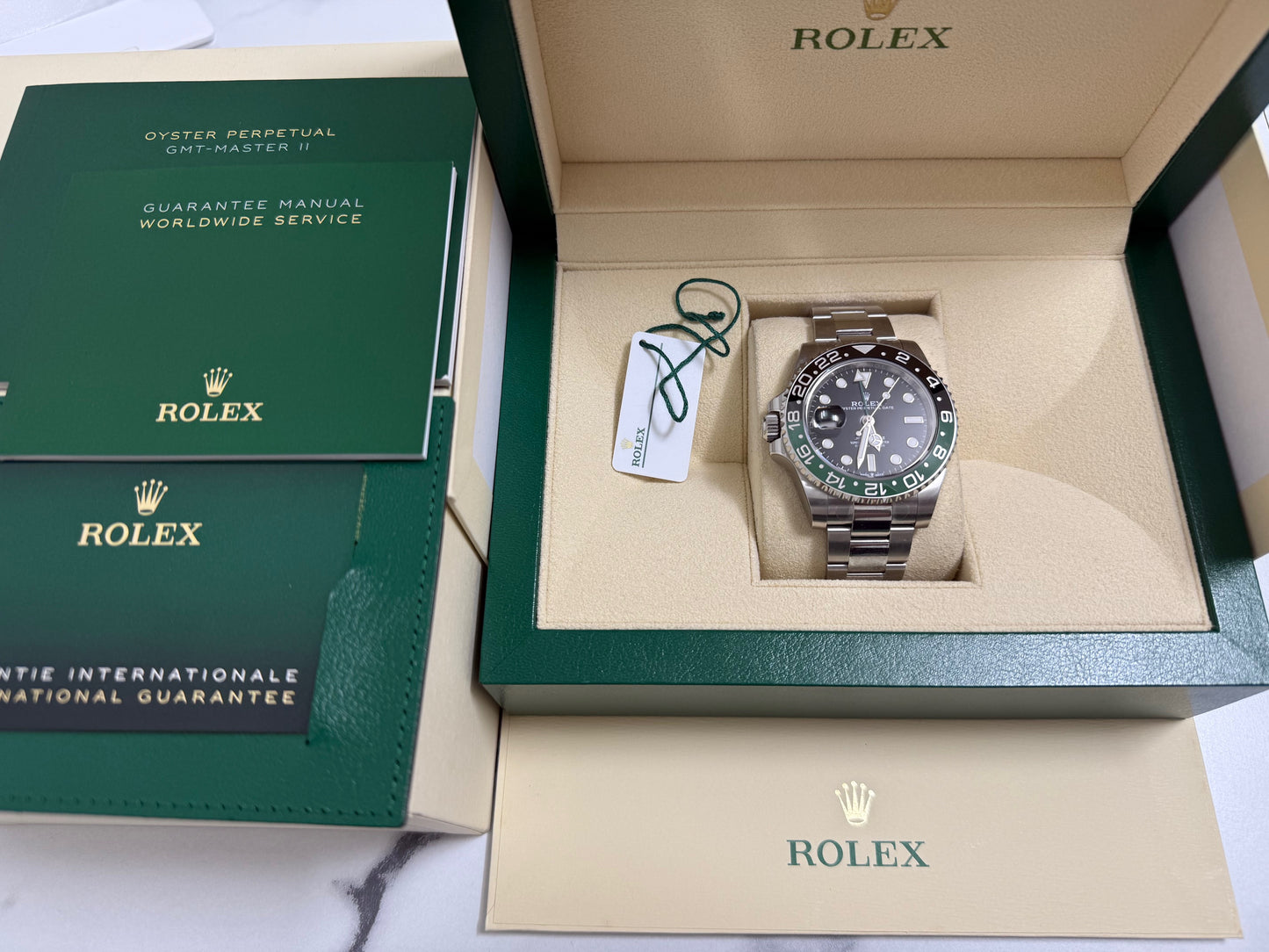 ロレックス 新品 GMTマスター2 126720VTNR レフティー