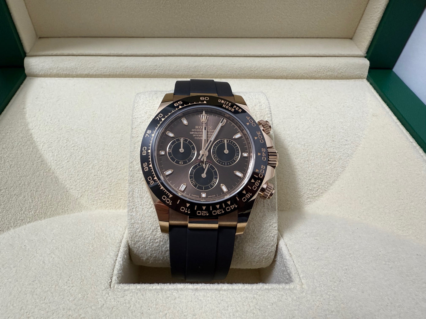 ロレックス 美品中古 コスモグラフデイトナ 116515LN チョコ文字盤