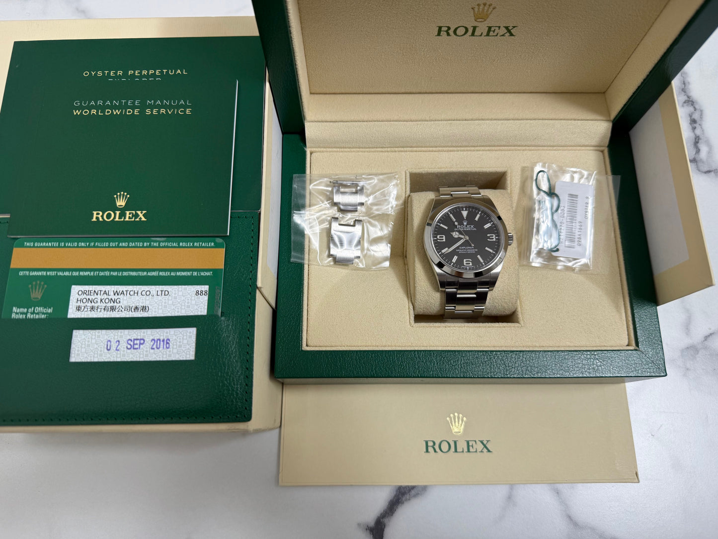 ロレックス 中古 エクスプロラー1 214270