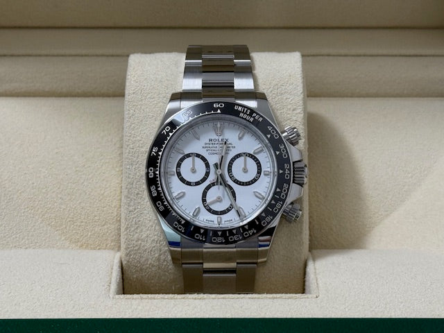 ロレックス 新品 コスモグラフデイトナ 白文字盤 126500LN