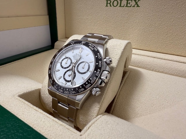 ロレックス 新品 コスモグラフデイトナ 白文字盤 126500LN