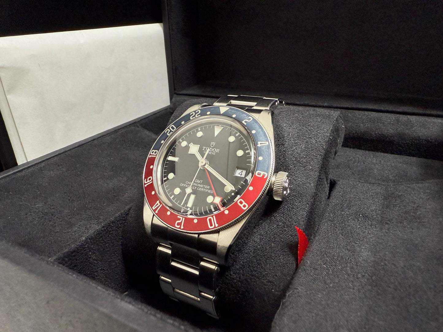 チューダー 中古 ブラックベイGMT M79830RB-0001 黒文字盤