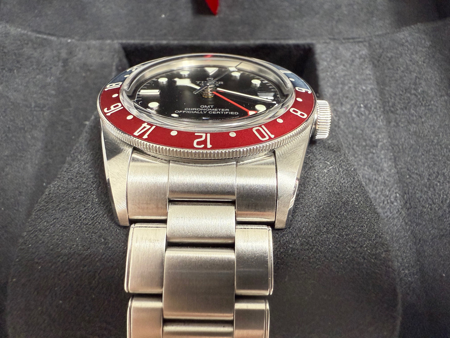 チューダー 中古 ブラックベイGMT M79830RB-0001 黒文字盤