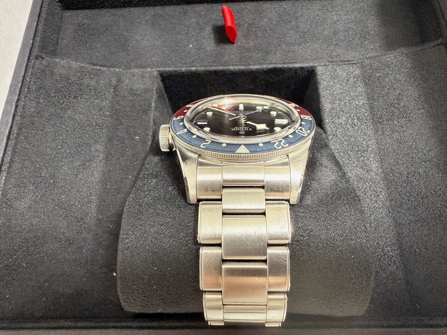 チューダー 中古 ブラックベイGMT M79830RB-0001 黒文字盤