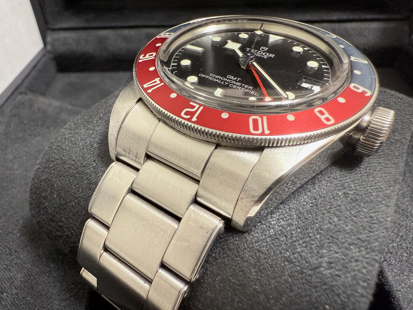 チューダー 中古 ブラックベイGMT M79830RB-0001 黒文字盤