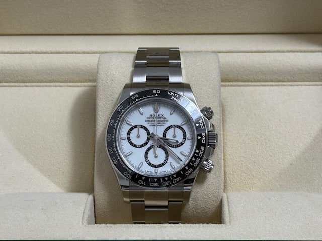 ロレックス 新品 コスモグラフデイトナ 126500LN 白文字盤