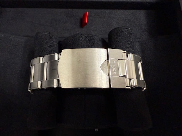チューダー 中古 ブラックベイクロノ 79360N 黒文字盤