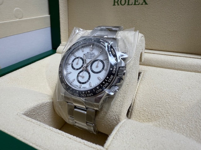 ロレックス 新品 コスモグラフデイトナ 126500LN 白文字盤