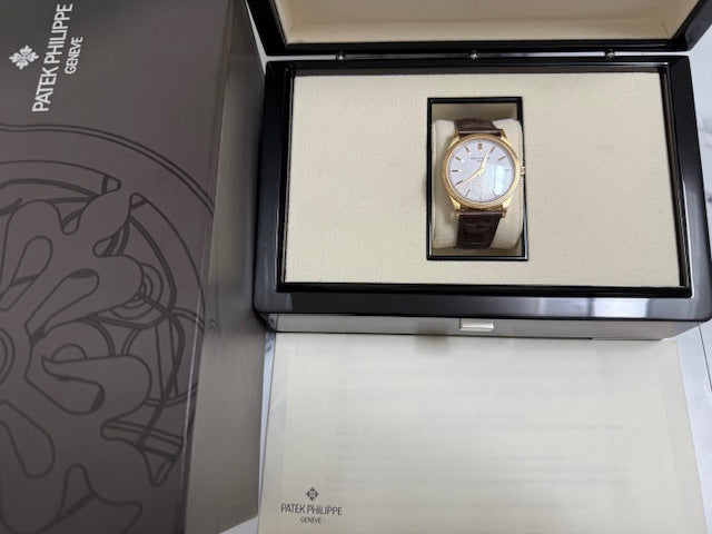 パテック 中古 カラトラバ 6119R-001 手巻き