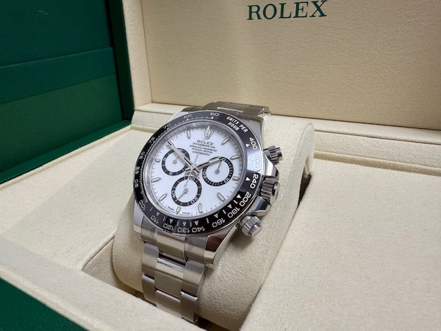 ロレックス 新品 コスモグラフデイトナ 126500LN 白文字盤
