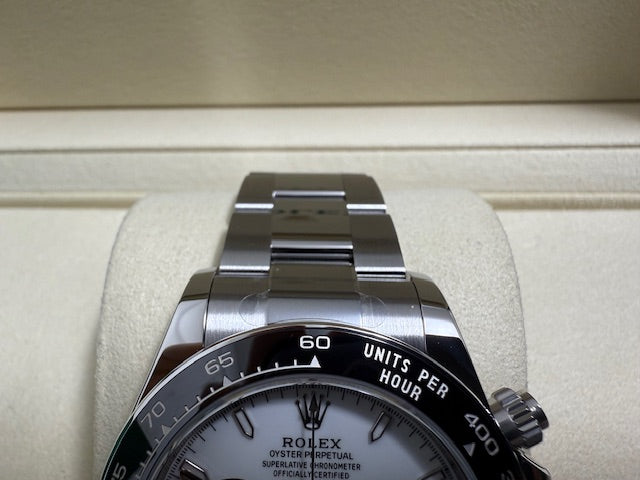 ロレックス 新品 コスモグラフデイトナ 126500LN 白文字盤
