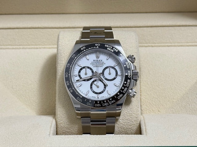 新品 ロレックス コスモグラフデイトナ 126500LN 白文字盤