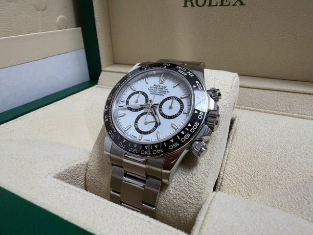 新品　ロレックス　コスモグラフデイトナ　１２６５００ＬＮ　白文字盤