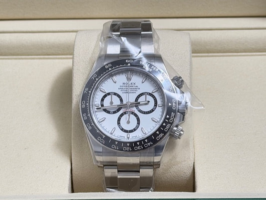 ロレックス　新品　コスモグラフデイトナ　１２６５００ＬＮ　白文字盤
