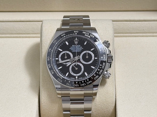 ロレックス　新品　コスモグラフデイトナ　１２６５００ＬＮ　黒文字盤