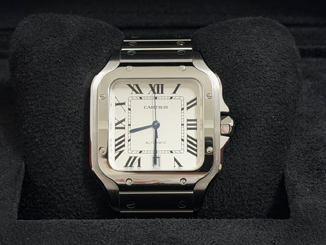 カルティエ　中古美品　サントス　ドゥ　カルティエ　ＬＭ