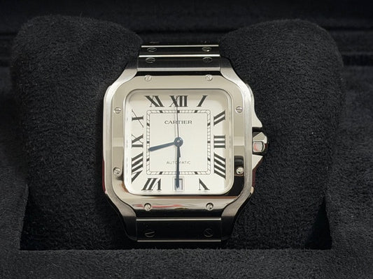カルティエ　中古美品　サントス　ドゥ　カルティエ　ＬＭ