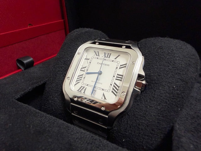 カルティエ　中古美品　サントス　ドゥ　カルティエ　ＬＭ