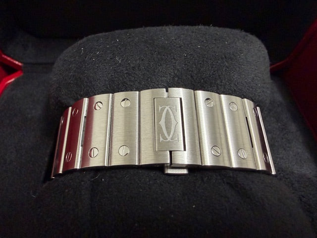 カルティエ　中古美品　サントス　ドゥ　カルティエ　ＬＭ