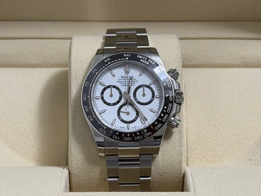 ロレックス　新品　コスモグラフデイトナ　１２６５００ＬＮ　白文字盤