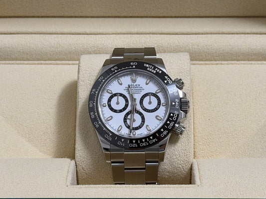 ロレックス　未使用品　コスモグラフデイトナ　１１６５００ＬＮ　白文字盤
