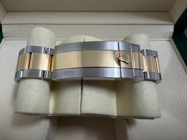 ロレックス　美品中古　サブマリーナコンビ　１２６６１３ＬＢ　青文字盤