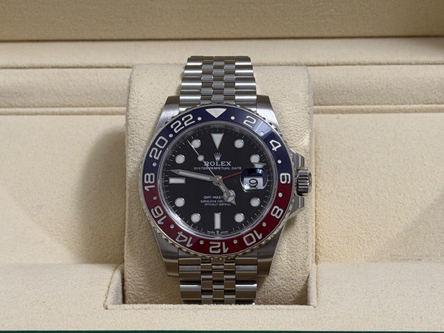 ロレックス　中古美品　GMTマスター２　１２６７１０ＢＬＲＯ　ペプシ