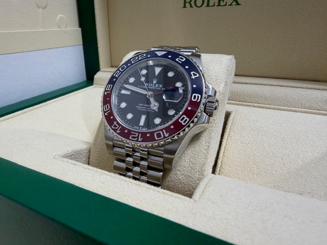 ロレックス　中古美品　GMTマスター２　１２６７１０ＢＬＲＯ　ペプシ