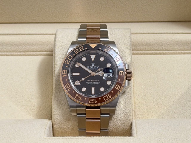 ロレックス　中古美品　GMTマスター２　１２６７１１ＣＨＮＲ　カフェオレ