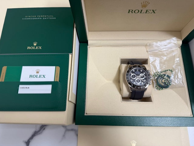 ロレックス　中古　コスモグラフデイトナ　１１６５１９ＬＮ　８Ｐダイヤ文字盤
