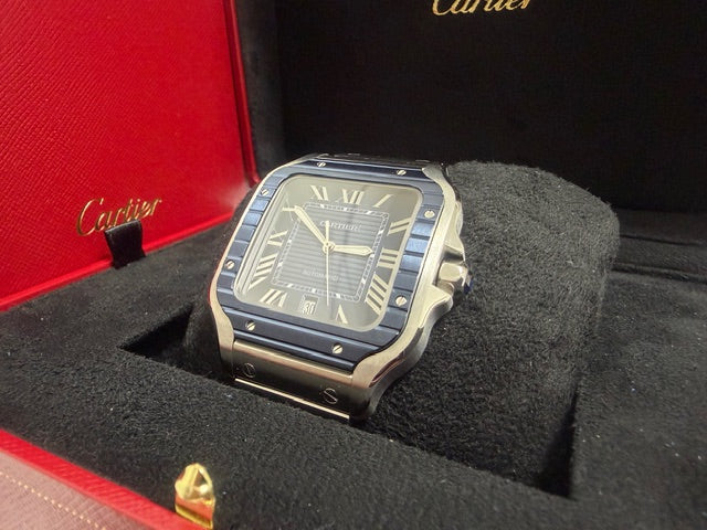 カルティエ　美品中古　サントス　ドゥ　カルティエ　ＷＳＳＡ００４８