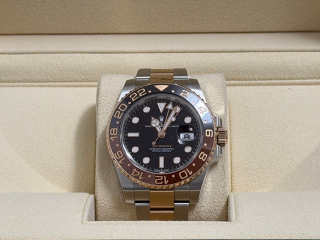 ロレックス　中古　GMTマスター２　１２６７１１ＣＨＮＲ　カフェオレ