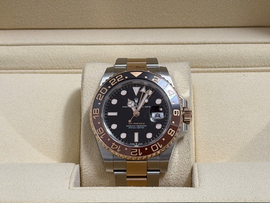 ロレックス　中古　GMTマスター２　１２６７１１ＣＨＮＲ　カフェオレ