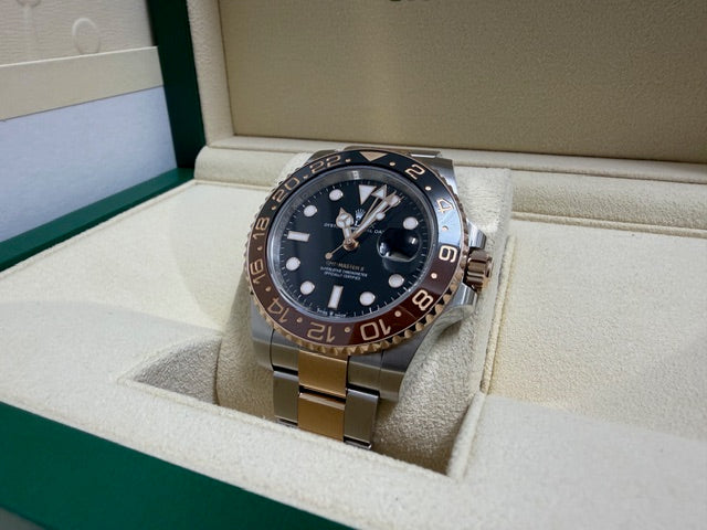 ロレックス　中古　GMTマスター２　１２６７１１ＣＨＮＲ　カフェオレ