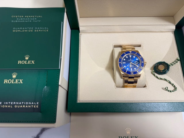 ロレックス　中古　サブマリーナ　１２６６１８ＬＢ　イエローゴールド