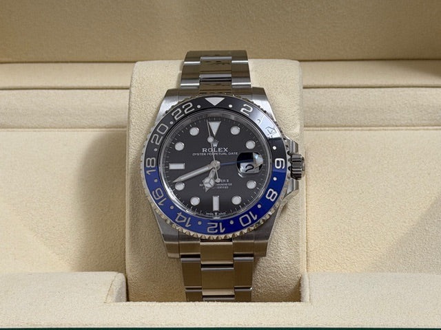 ロレックス　美品中古　GMTマスター２　１２６７１０ＢＬＮＲ　バットマン