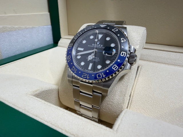 ロレックス　美品中古　GMTマスター２　１２６７１０ＢＬＮＲ　バットマン