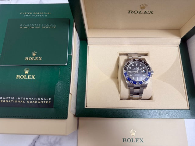 ロレックス　中古　GMTマスター２　１２６７１０ＢＬＮＲ　バットマン