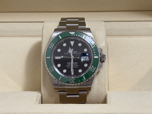 ロレックス　中古　サブマリーナ　１２６６１０ＬＶ　グリーンサブ