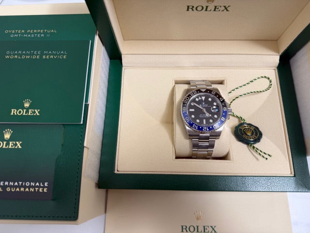 ロレックス　中古　GMTマスター２　１２６７１０ＢＬＮＲ　バットマン