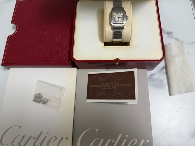 カルティエ　中古　サントスガルベＳＭ　Ｗ２００５６Ｄ６
